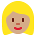 Blond-haired Woman Tone3