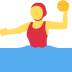 Woman Playing Water Polo