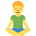 Man In Lotus Position