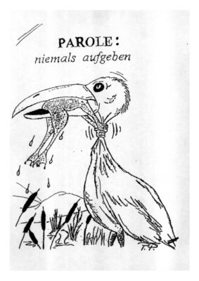 Nur nicht aufgeben