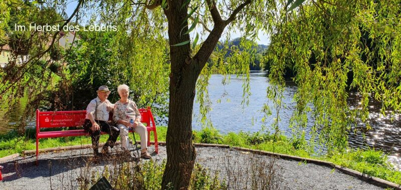 Im Herbst des Lebens.