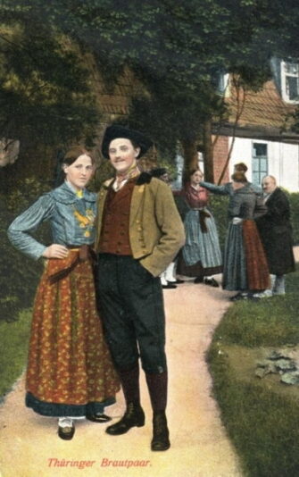 Thüringer Brautpaar