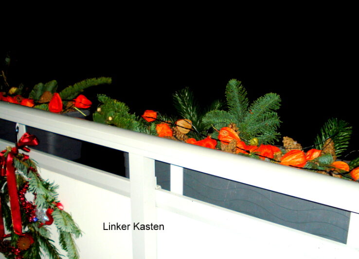 Linker Kasten