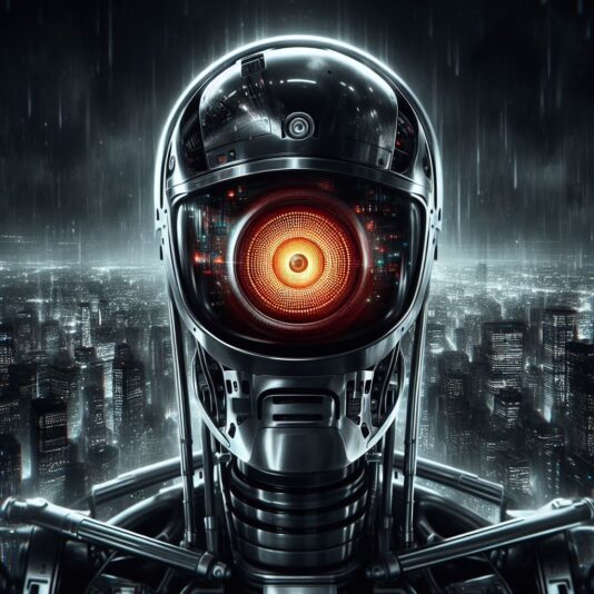 hal 9000 schaut den betrachter an, digital art 7