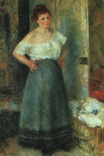 Renoir laundress