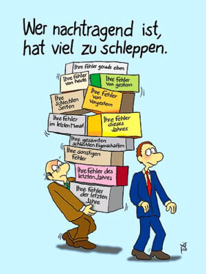 nachtragend