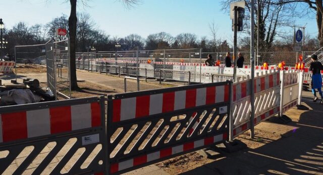 Baustelle Außenalster