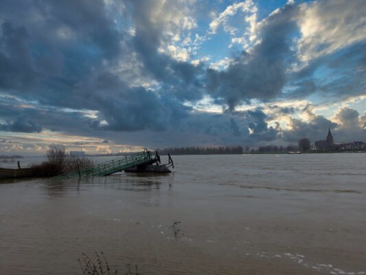 Hochwasser am Niederrhein Dezember 2023 - 2