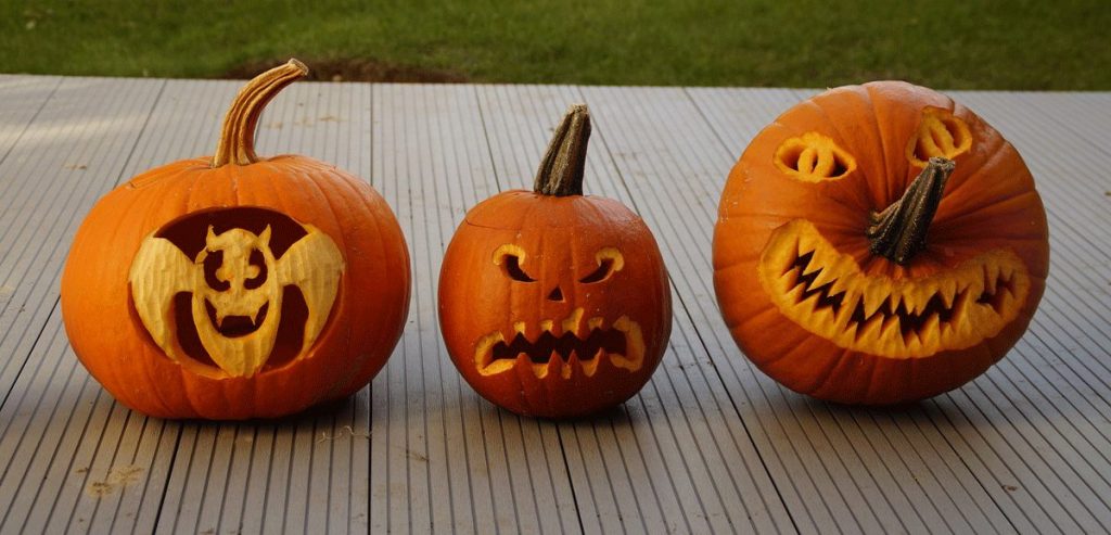 Halloween Kürbisse