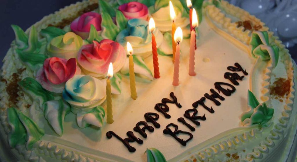 Geburtstagstorte