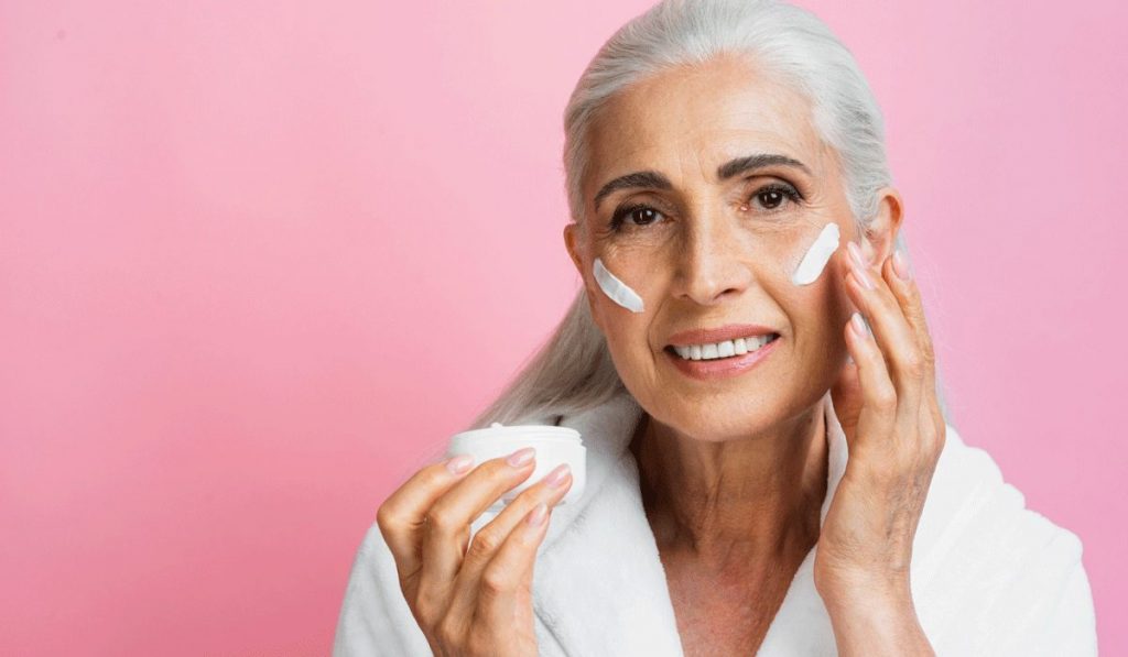 Trockene Haut im Alter