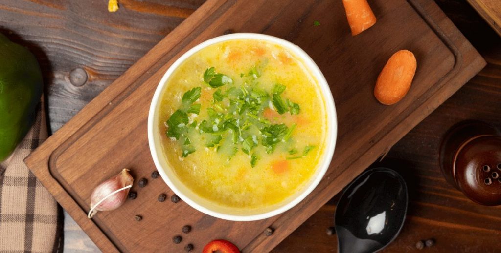 Vegetarische Kartoffelsuppe